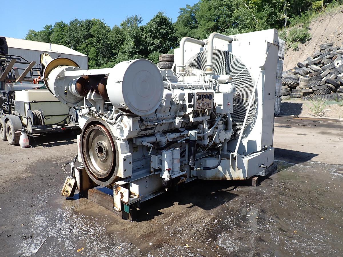 Used CAT 3512 Diesel Engine POWER UNIT AR # 2W8405