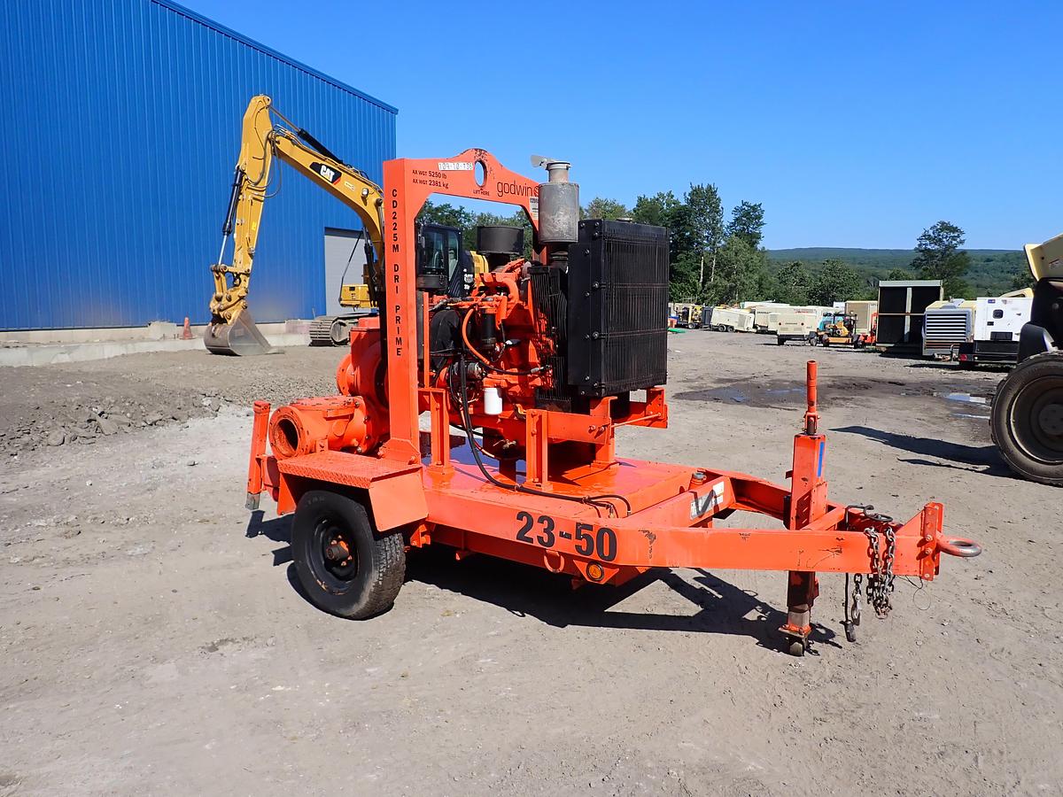 Used 2014 Godwin CD225M 8" Water Pump