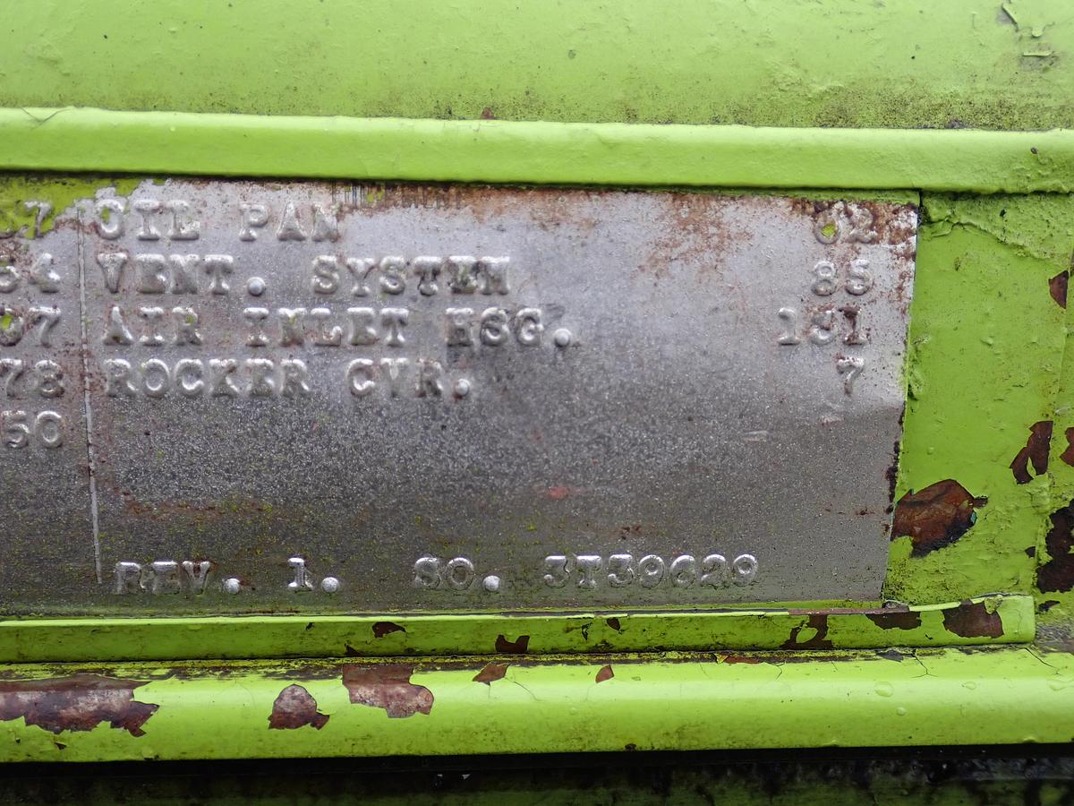 Refurbished Detroit Diesel 6-71 REBUILT Diesel Engine Terex Scraper