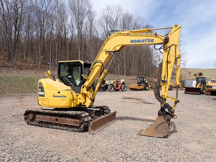 Used 2008 Komatsu PC88MR-8