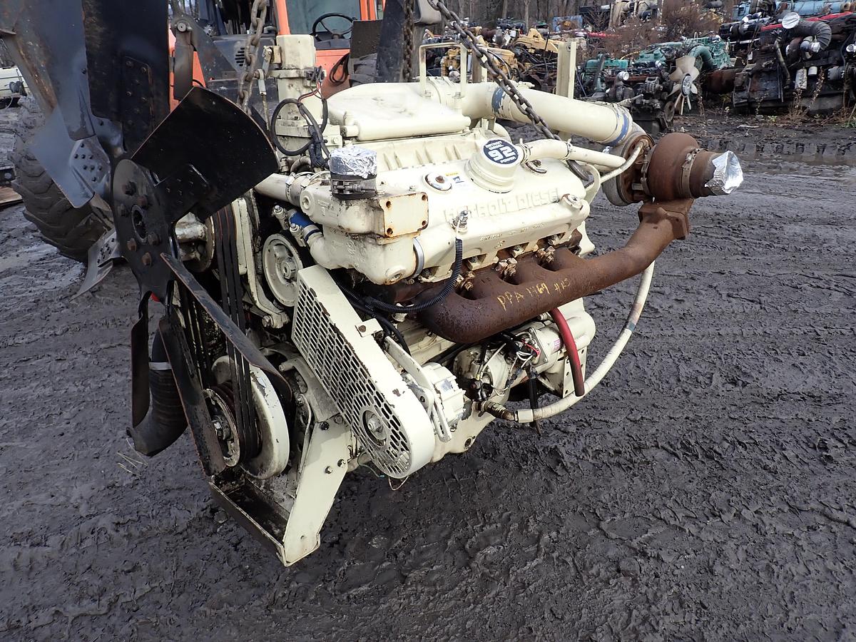 Used Detroit Diesel 8V92TTA Engine TWIN TURBO 1469 HOURS