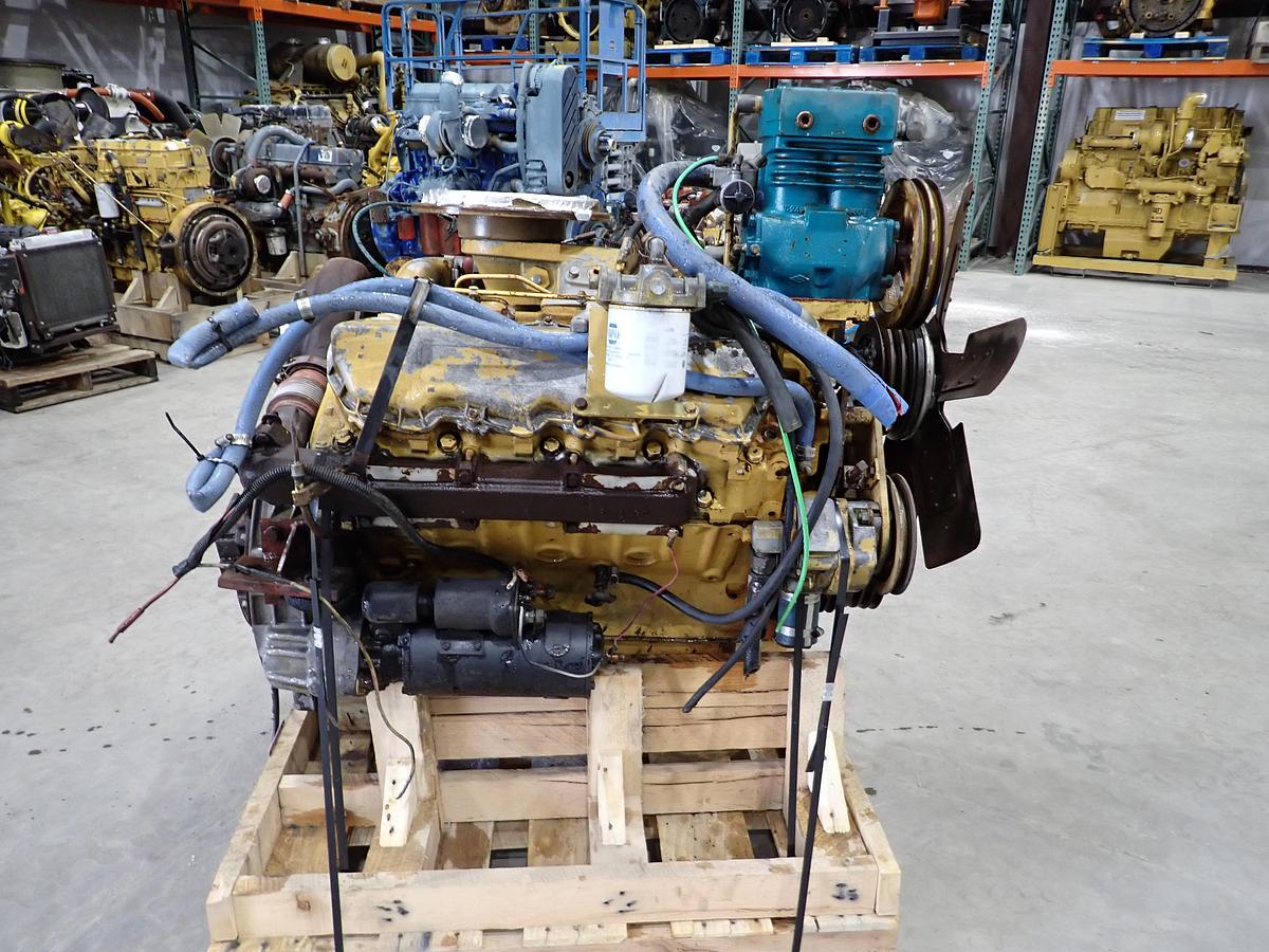 Used CAT 3208T Turbo Diesel Truck Engine 
