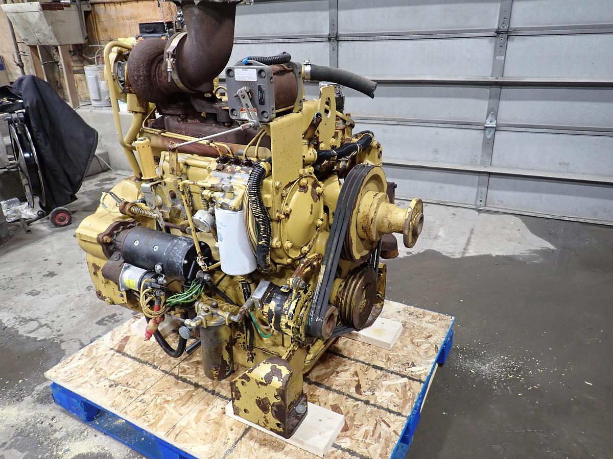 Used 1995 CAT 3304 DI Turbo Diesel Engine 