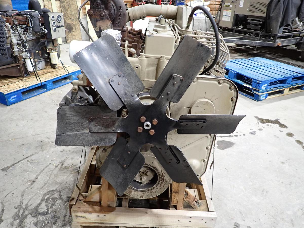 Used 1995 Cummins 6CTA 8.3 Turbo Diesel Engine 384 HOURS!