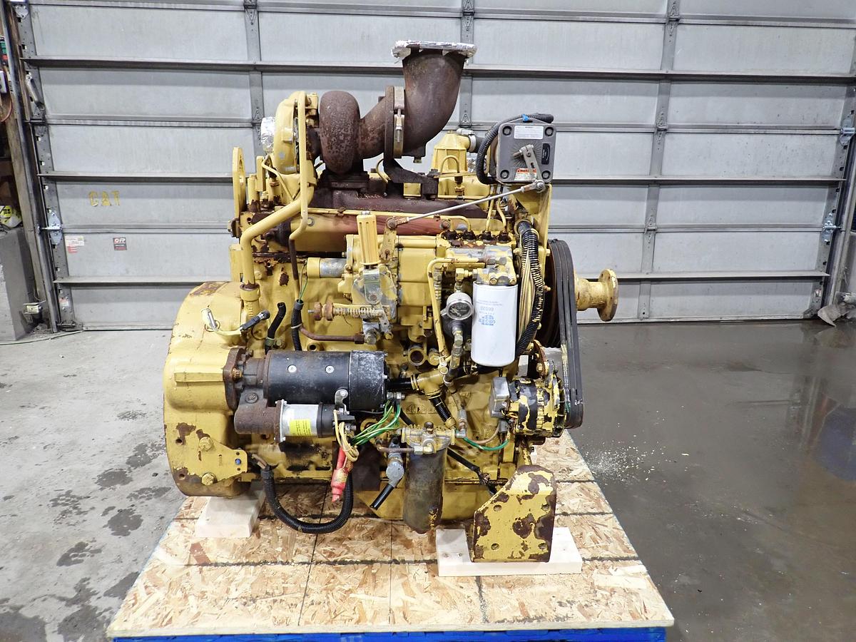 Used 1995 CAT 3304 DI Turbo Diesel Engine 
