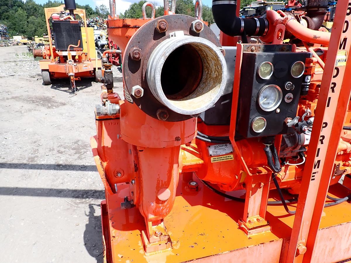 Used 2014 Godwin CD150M 6" Water Pump JOHN DEERE DIESEL