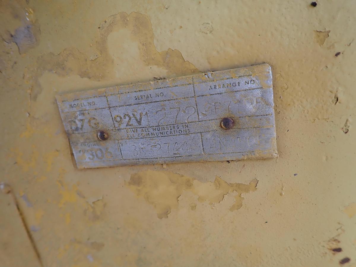 Used 1976 CAT D7G Crawler Dozer FORESTRY PACKAGE w/ WINCH