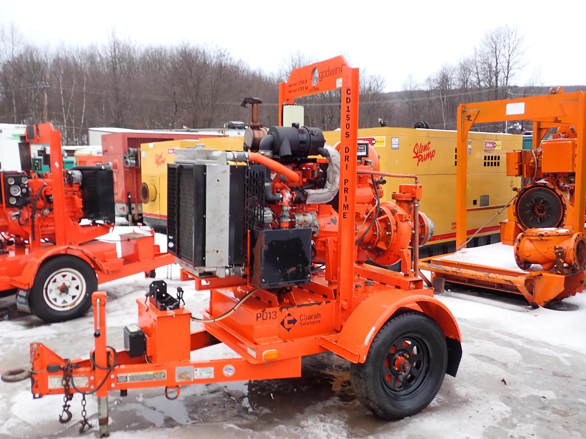 Used 2019 Godwin CD150S 6" Water Pump