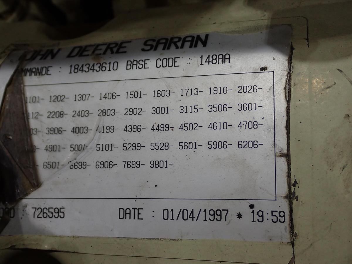 Used 1997 John Deere 4039TF004 Turbo Diesel Engine