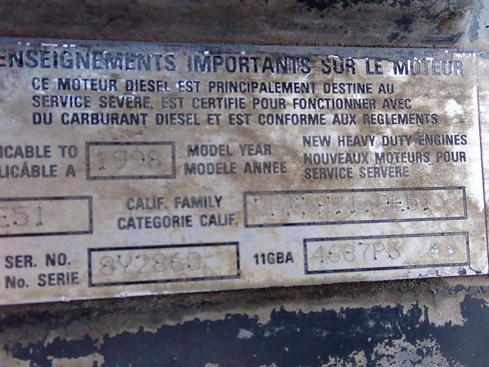 Used 1998 Mack EM7-300 ETECH Diesel Truck Engine