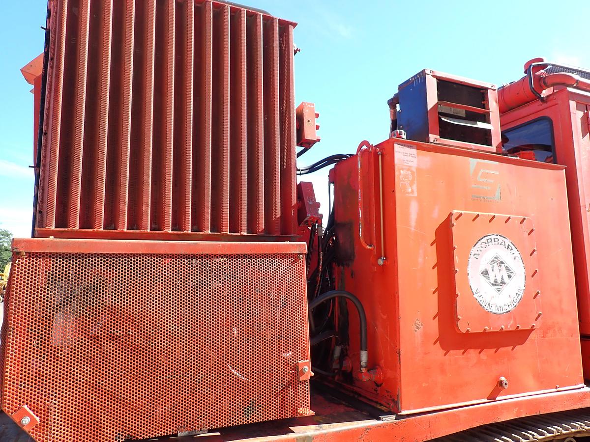 Used 2002 Morbark 50/36 Mountain Goat Whole Tree Chipper CAT 3412 Diesel