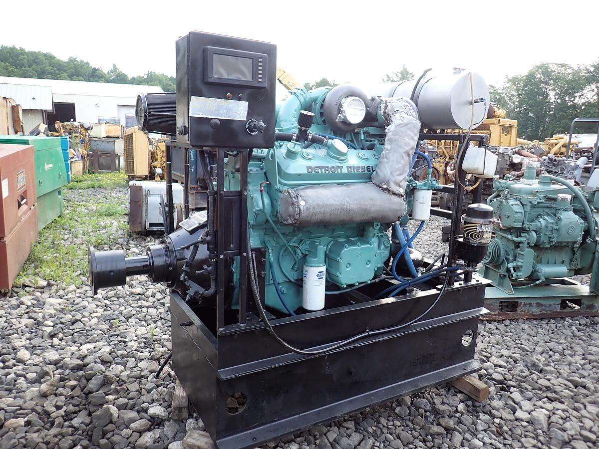 Used 1999 Detroit Diesel 8V92TA Engine Power Unit 8083-7K33 DDEC III