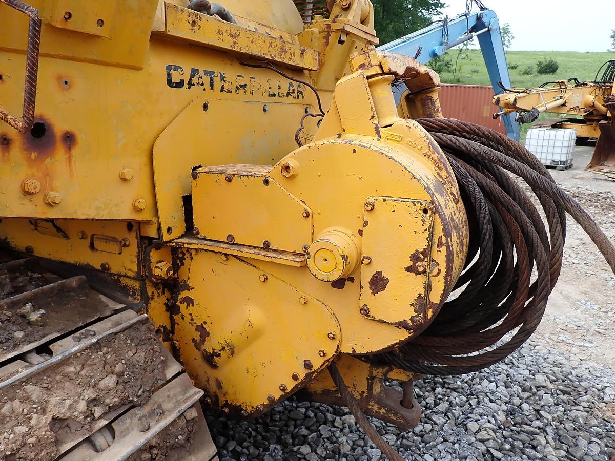 Used 1976 CAT D7G Crawler Dozer FORESTRY PACKAGE w/ WINCH