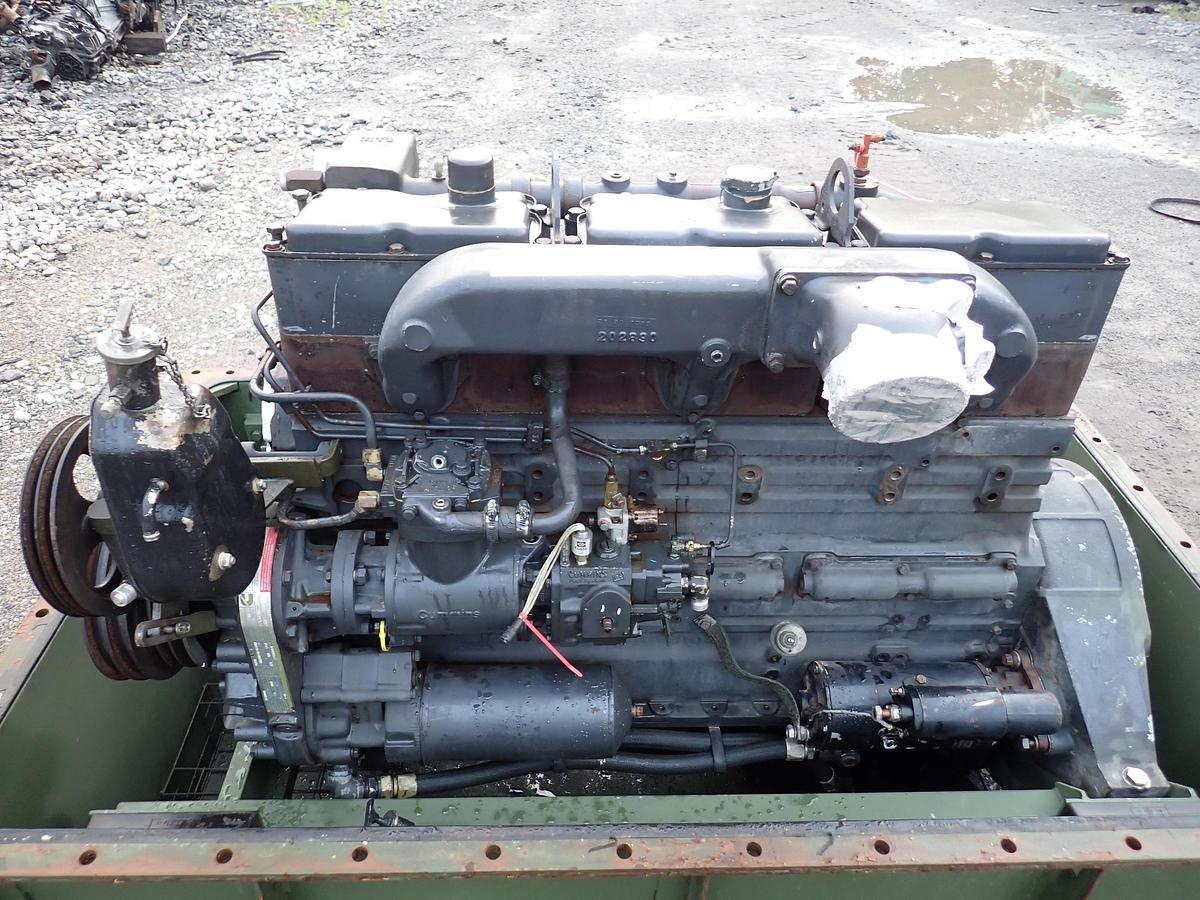 Used 1986 Cummins NHC250 Diesel Engine MILITARY TAKEOUT