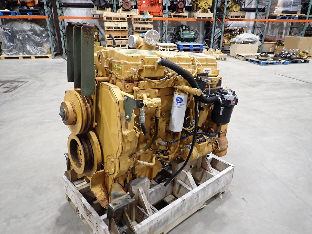 Used 2008 CAT C12 Diesel Engine GOV'T SURPLUS 