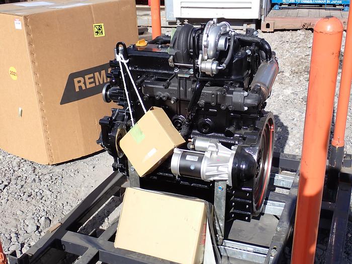 Refurbished Yanmar 4TNV98T-ZXNMS2R Turbo Diesel Engine FACTORY REMAN