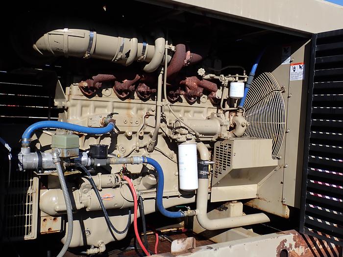 Used 1990 Cummins NT855-G6 250 KW Generator 1306 HOURS!