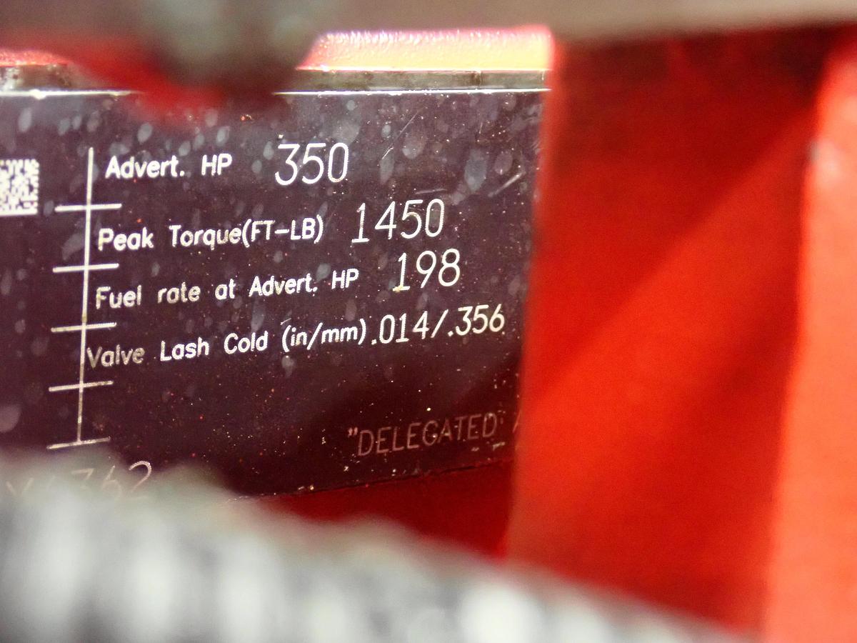 Used 2016 Cummins ISX12 350 Diesel Engine CPL 4591