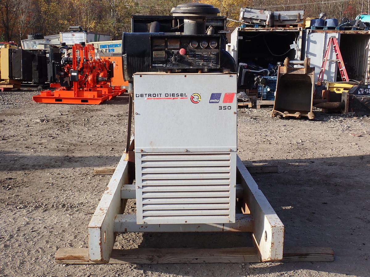 Used 2005 Detroit Diesel 325 KW Generator Set 12.7 Liter Series 60