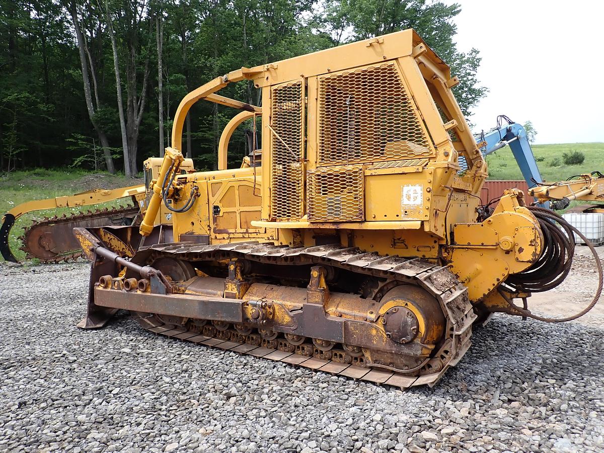 Used 1976 CAT D7G Crawler Dozer FORESTRY PACKAGE w/ WINCH