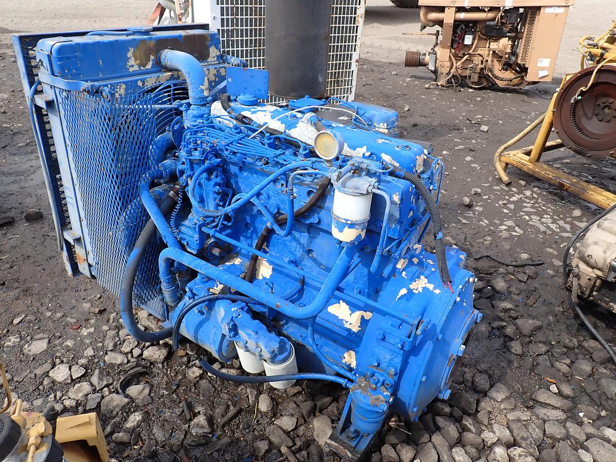 Used Perkins T6.354 Turbo Diesel Engine TU33421