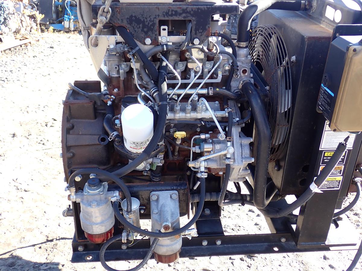 Used 2017 Isuzu 4LE2 Diesel Engine COMPLETE POWER UNIT! 1045 HOURS