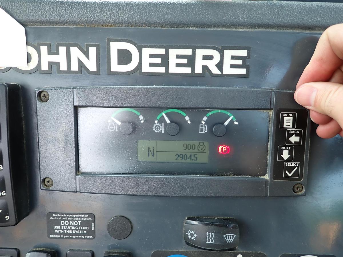 Used 2018 John Deere 410L Loader Backhoe LOADED! Q/C FORKS EXTENDAHOE