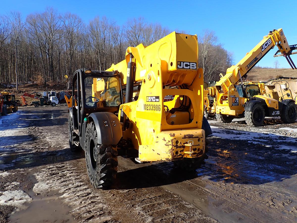 Used 2018 JCB 510-56 10K Telehandler