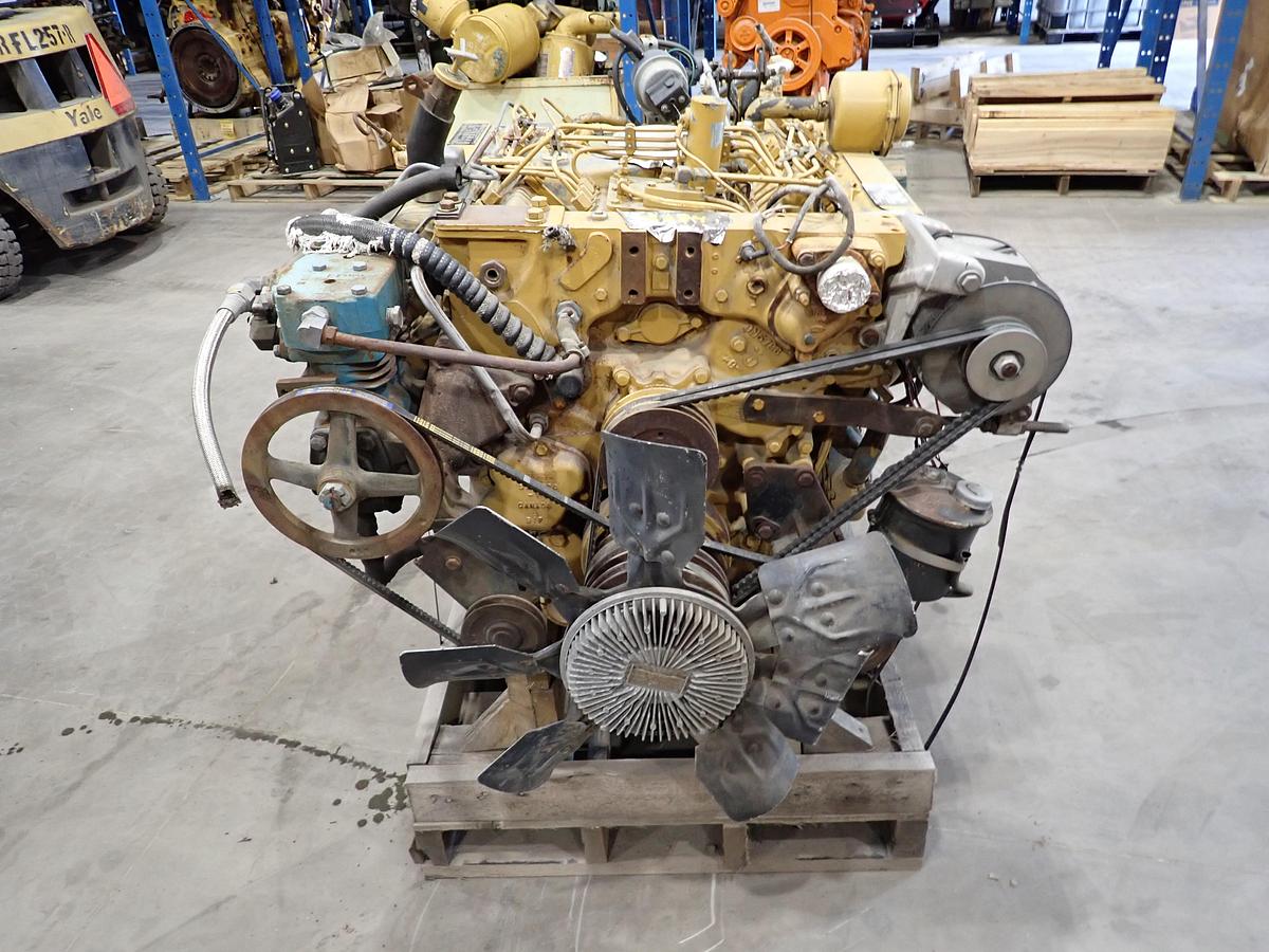Used 1986 CAT 3208 Diesel Engine 16K MILES! AR # 7C-1553