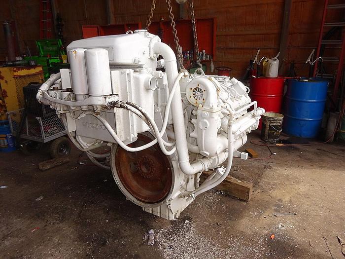 Used ROLLS ROYCE PERKINS CV8-3008 V8 Marine Diesel Engines 2 AVAIL REBUILT 457 HP !!!