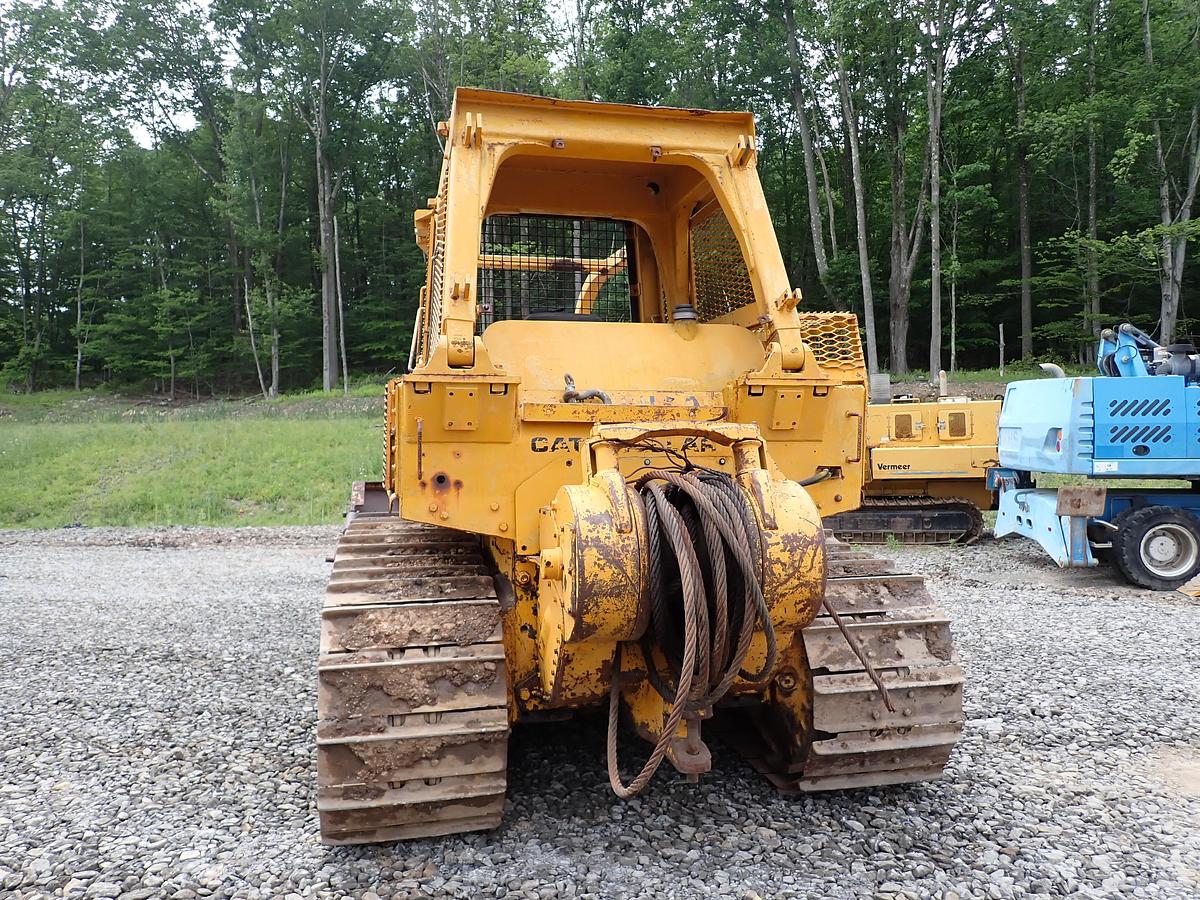 Used 1976 CAT D7G Crawler Dozer FORESTRY PACKAGE w/ WINCH