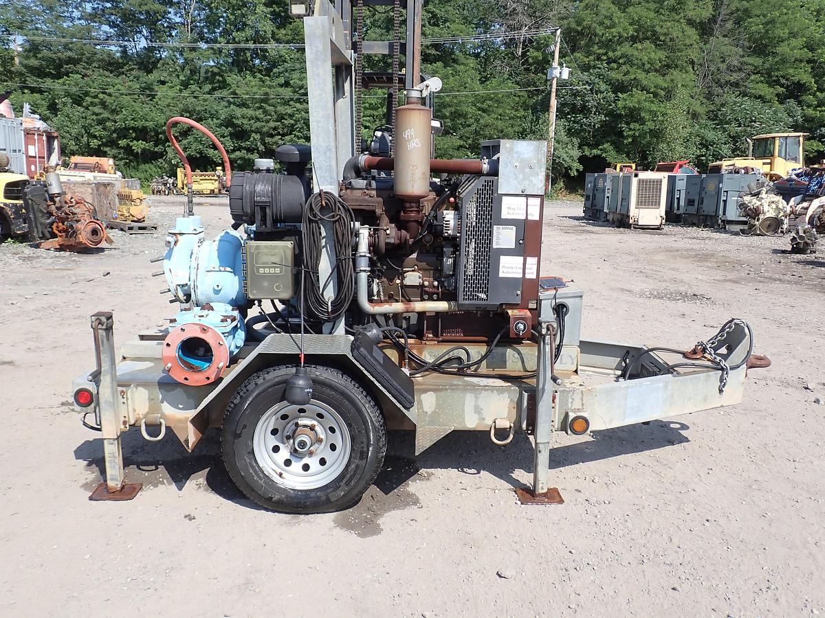 Used 2008 Power Prime DV150I 6" Water Pump PERKINS DIESEL