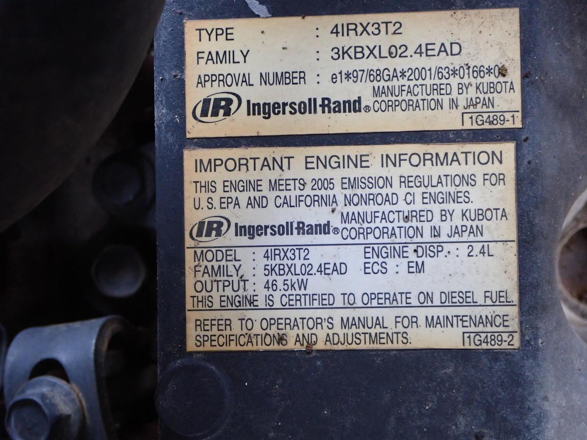 Used 2006 Ingersoll Rand Air Source 185 CFM Air Compressor