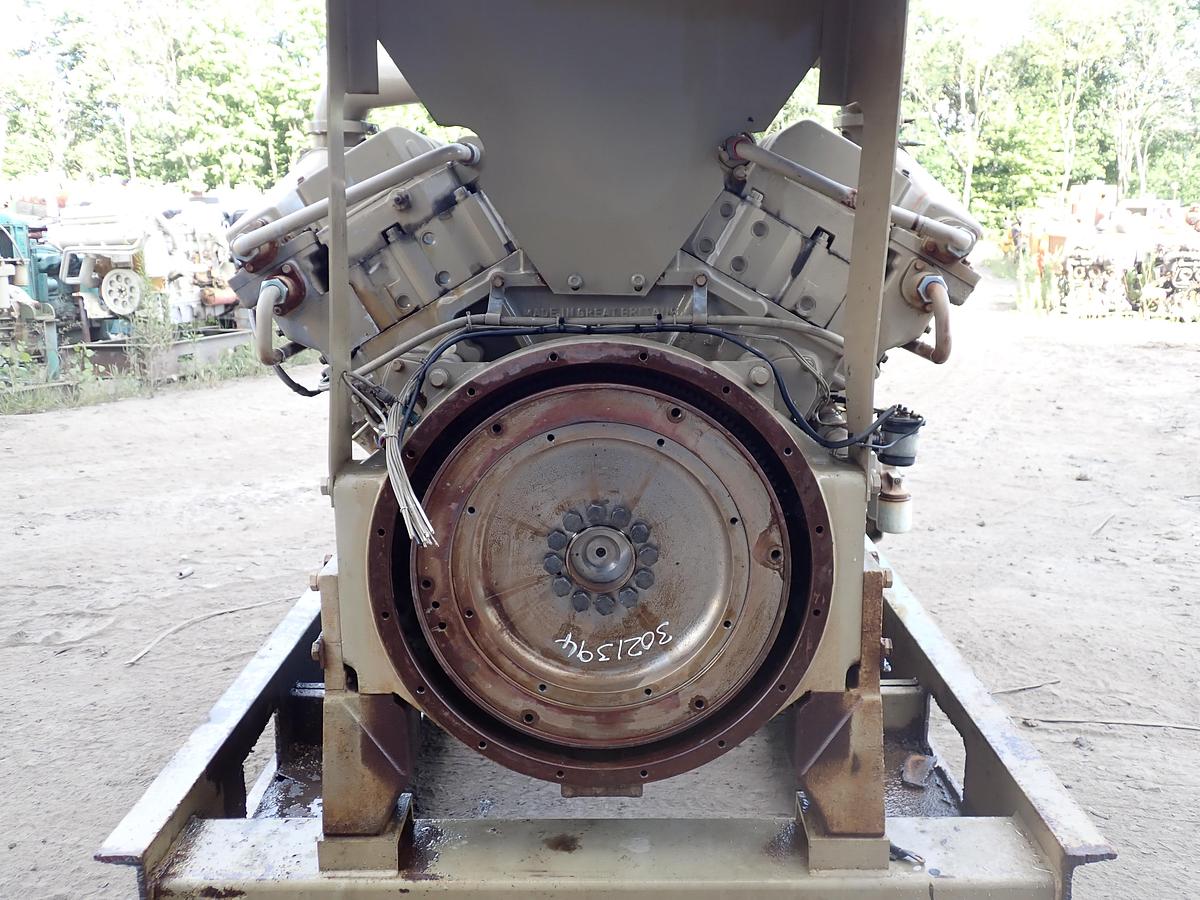 Used 1989 Cummins KTA38-G3 Diesel Engine LOW HOURS