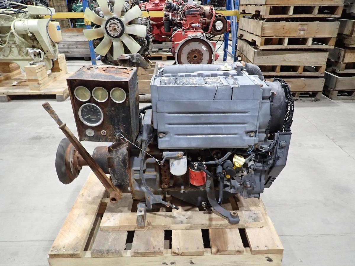 Used 2011 Deutz D2011 L03I Diesel Engine POWER UNIT w/ PTO CLUTCH