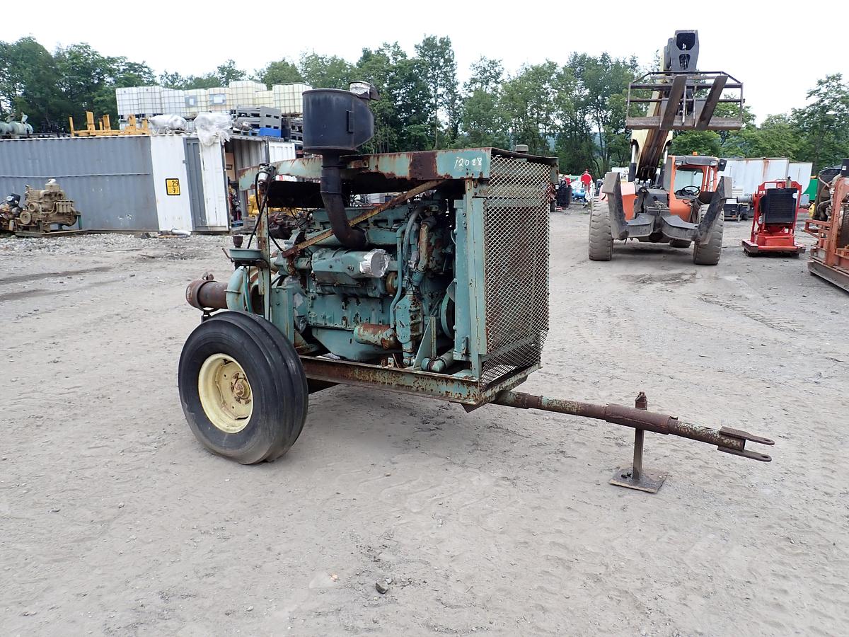Used Berkeley B6JQBM 8x6 Water Irrigation Pump DETROIT 6-71