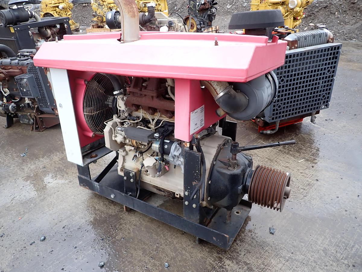 Used 2002 John Deere 4045TF250 Turbo Diesel Engine POWER UNIT! 572 HOURS!