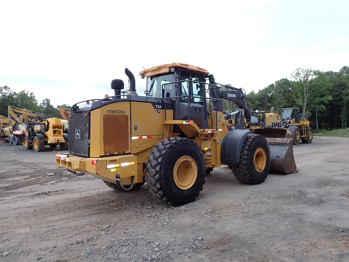 Used 2021 John Deere 724P Wheel Loader QUICK COUPLER