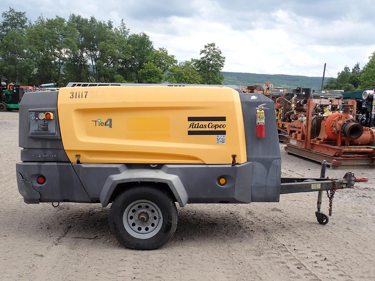 Used 2016 Atlas Copco XATS400 Air Compressor