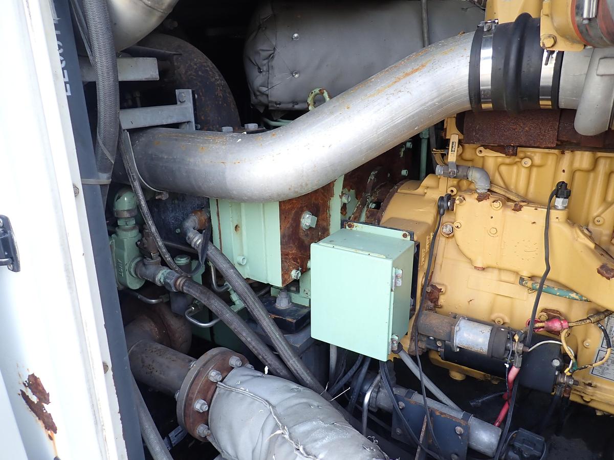 Used 2003 Sullair DE18 1550 CFM Oil Free Air Compressor CAT C16 8716 HRS