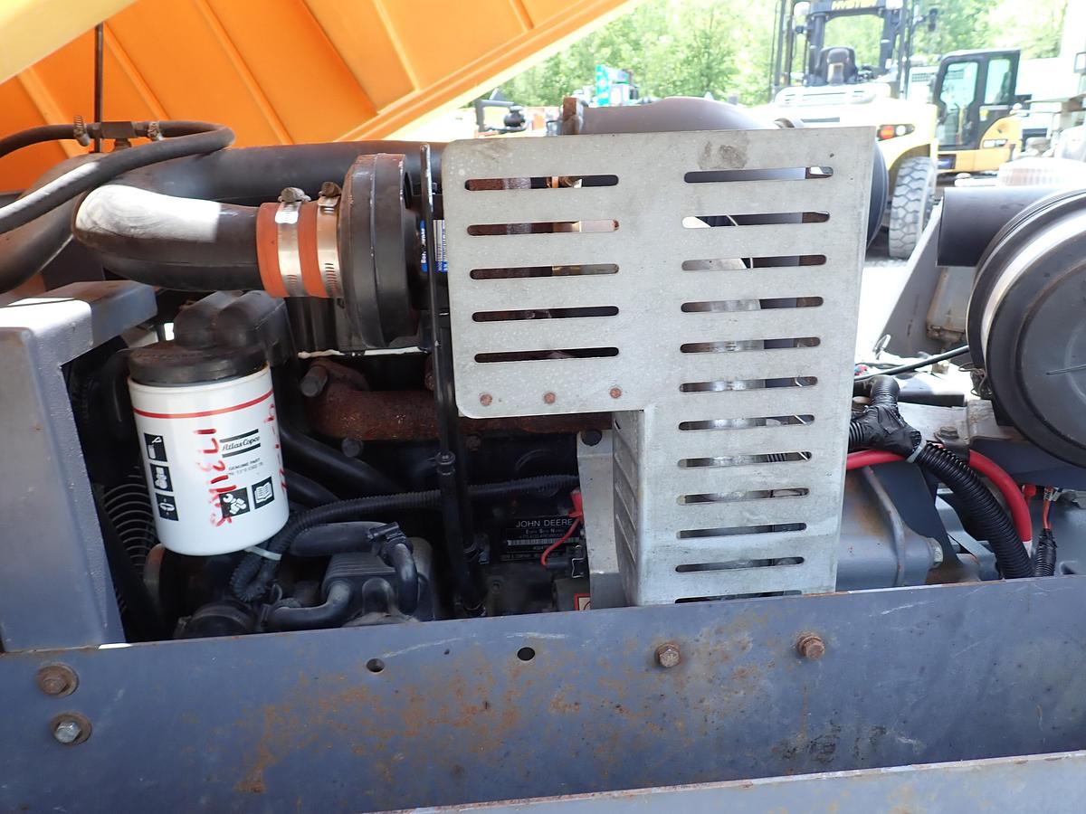 Used 2012 Atlas Copco XAS185JD7 185 CFM Air Compressor