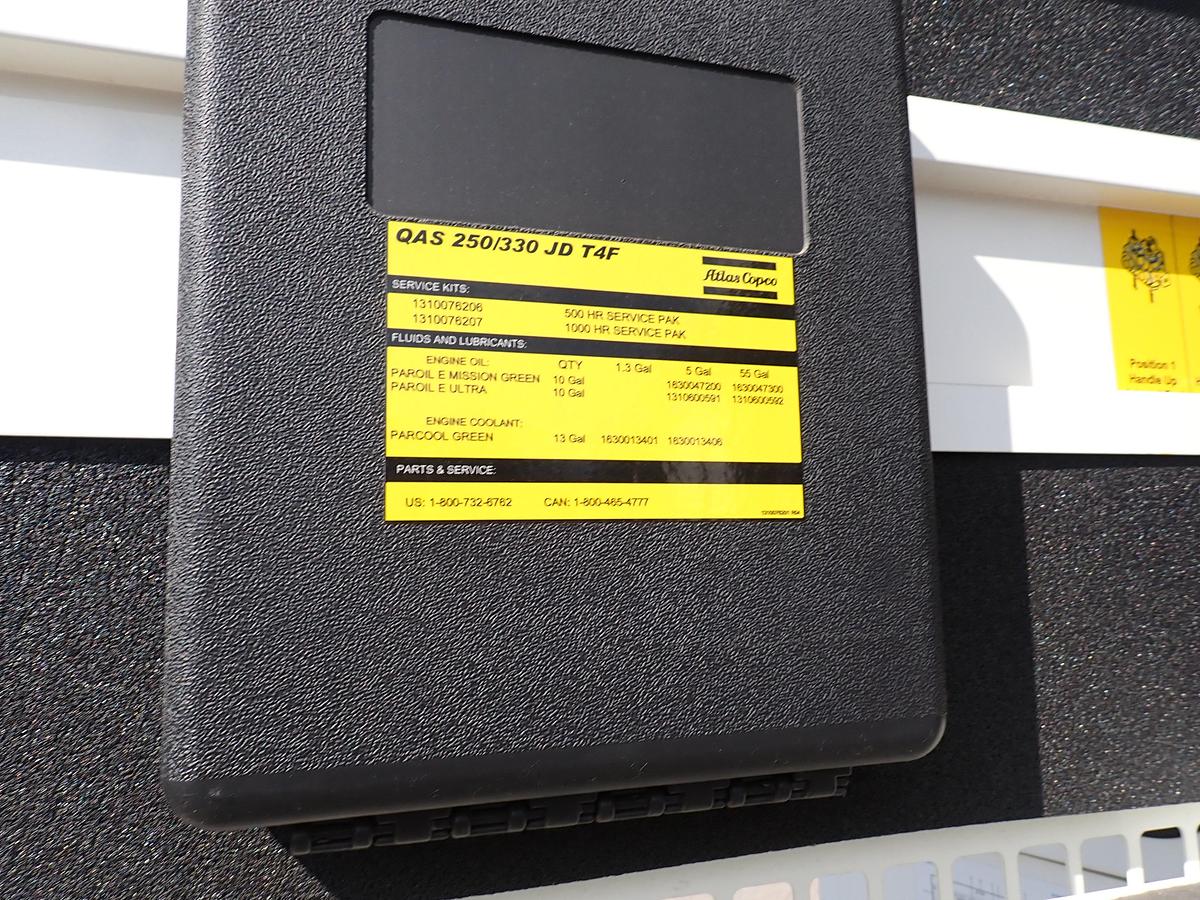 2024 Atlas Copco QAS250 UNUSED Generator FACTORY WARRANTY