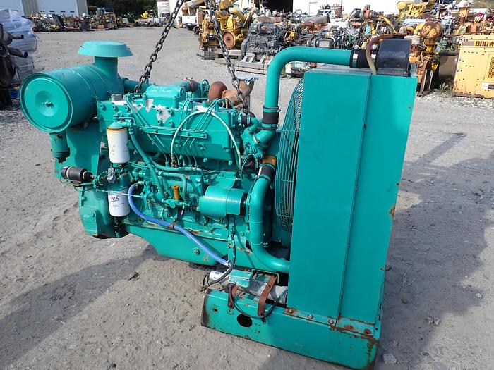 Used Komatsu SA6D110 Turbo Diesel Engine LOW HOURS!