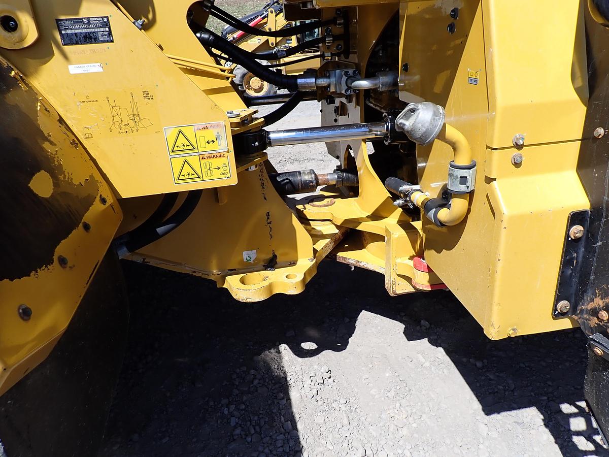 Used 2019 CAT 966M Wheel Loader Q/C & FORKS