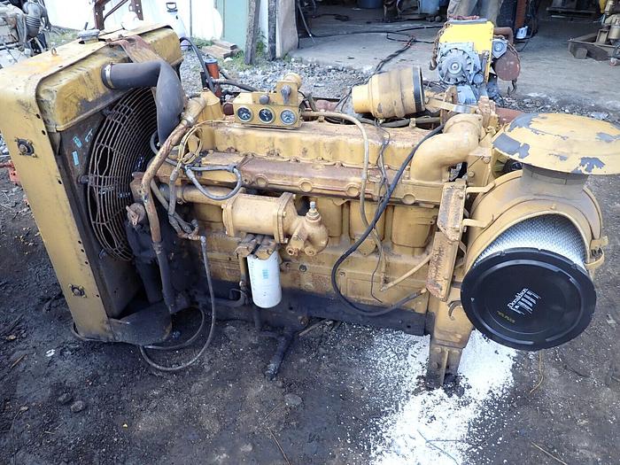 Used Caterpillar 3306 PC Turbo Diesel Engine POWER UNIT! RUNS EXC. 0R4956 D333 D7F
