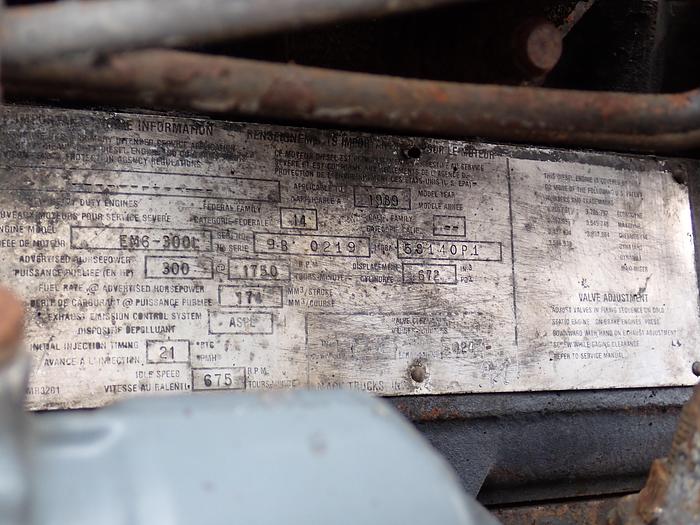 Used 1989 Mack EM6-300L