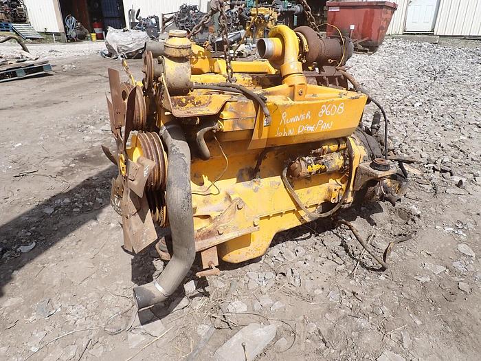Used John Deere 6619AT-01 Turbo Diesel Engine RUNS STRONG! 860B Pan Excavator