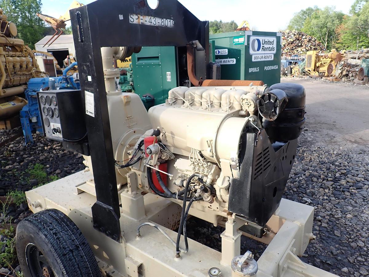 Used 2012 Cornell 6STX 6" Water Pump TRAILER TOWABLE