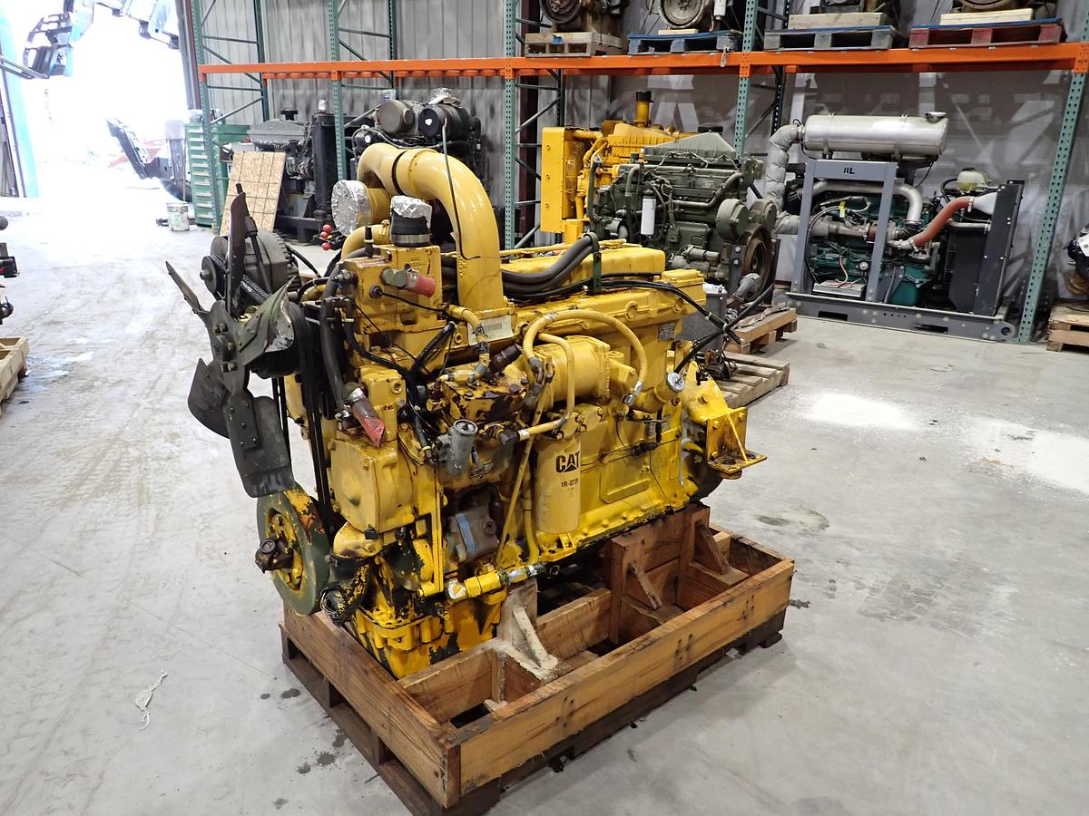 Used 1984 CAT 3306 PC Diesel Truck Engine 404 ORIGINAL HOURS!