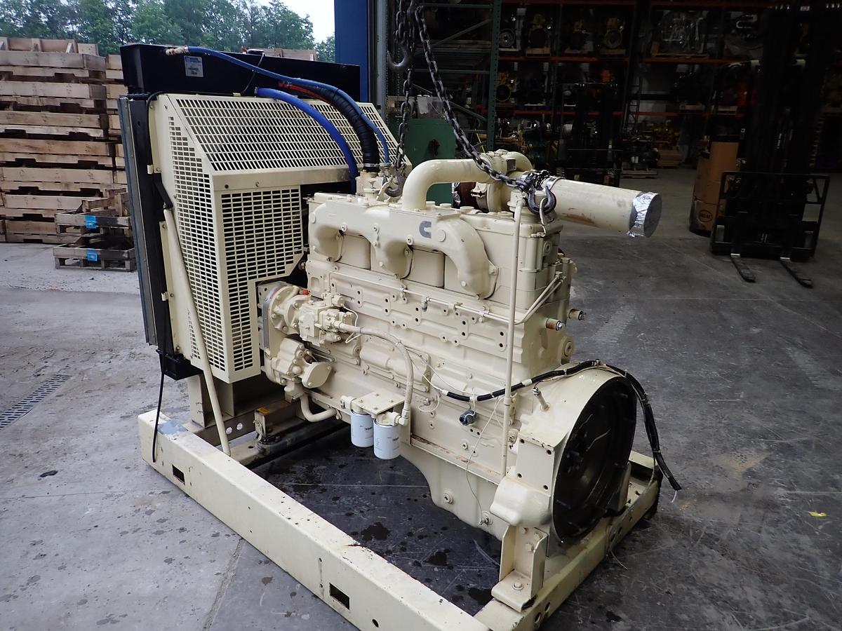 Used 1989 Cummins NT855-G5 Diesel Engine POWER UNIT 1006 HOURS!